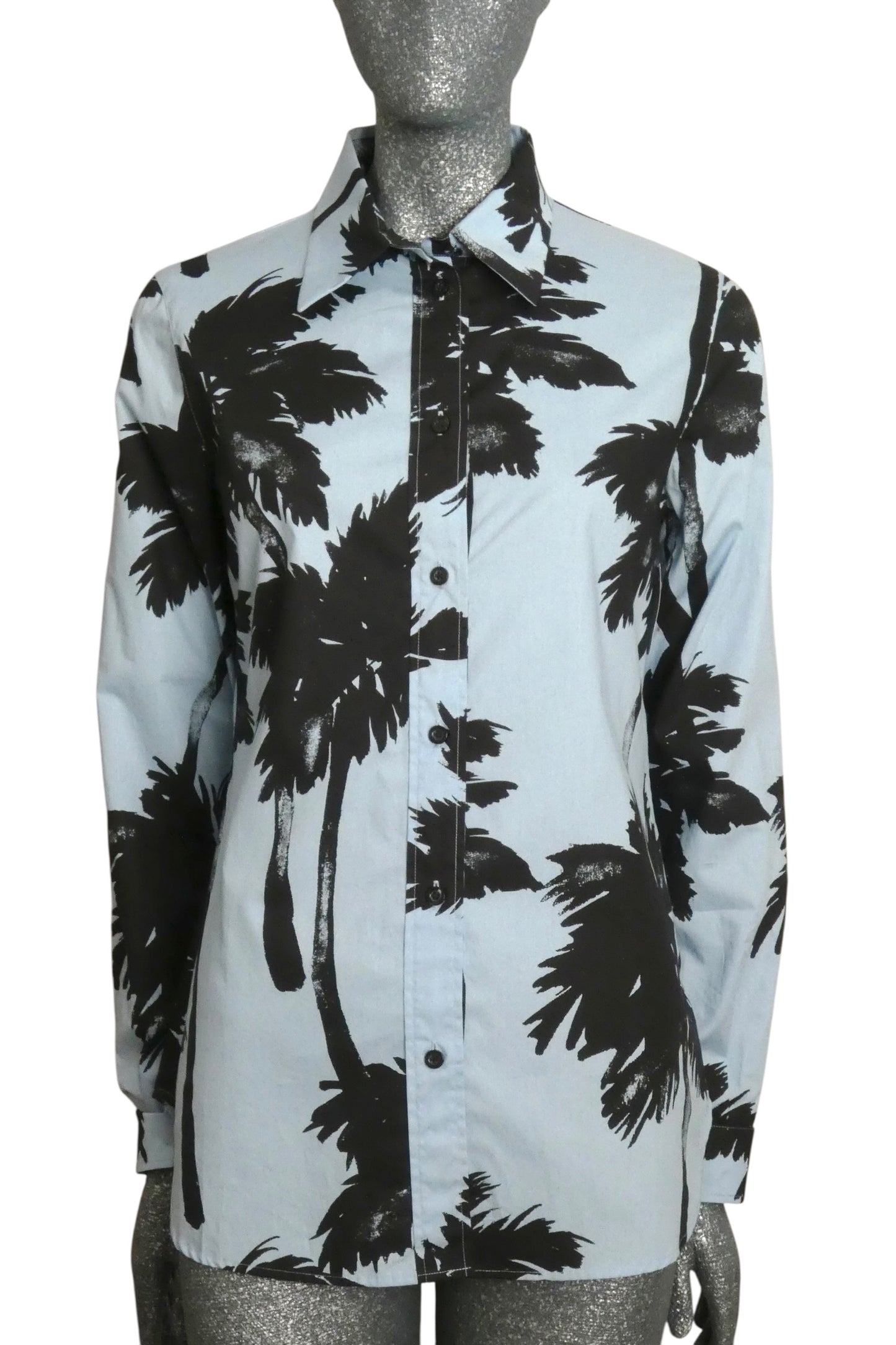 MOSCHINO CHEAP & CHIC - 2000s Cotton Print Shirt, Size-8