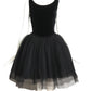 MOSCHINO CHEAP & CHIC - 1990s Velvet & Tulle Ballerina Dress, Size-8