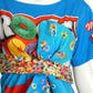 MOSCHINO COUTURE! - 2014 Froggy Loops Knit Dress, Size-4