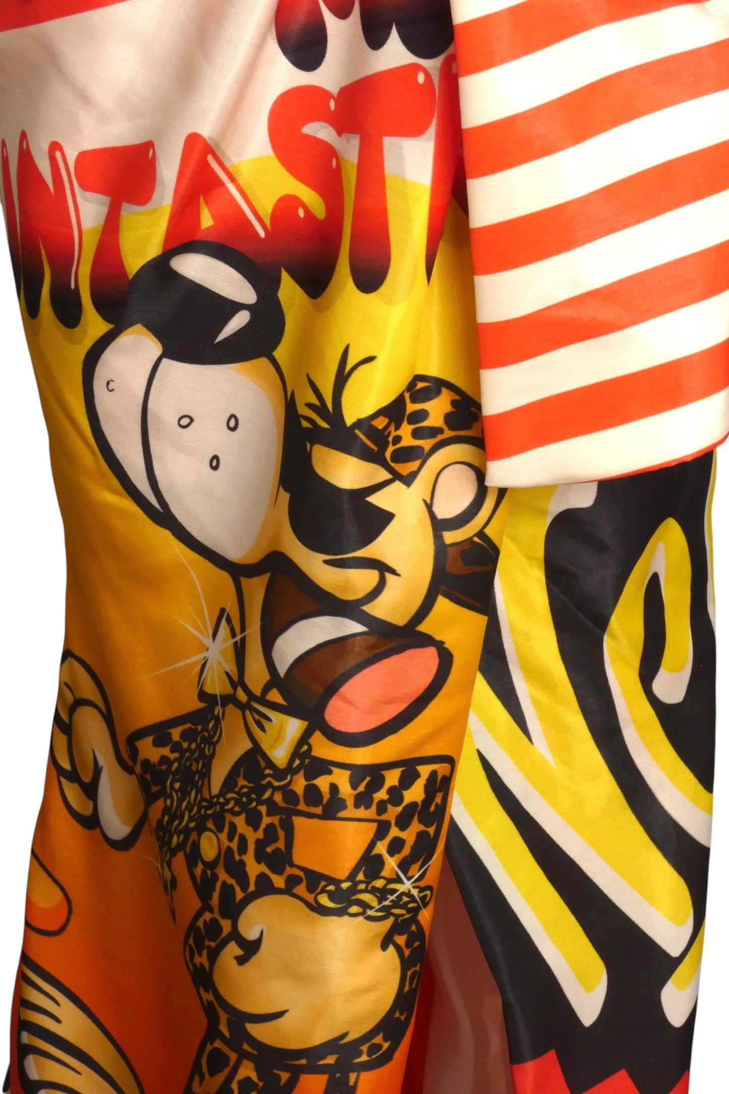 MOSCHINO COUTURE! - 2014 Gazar Print Evening Gown, Size-4