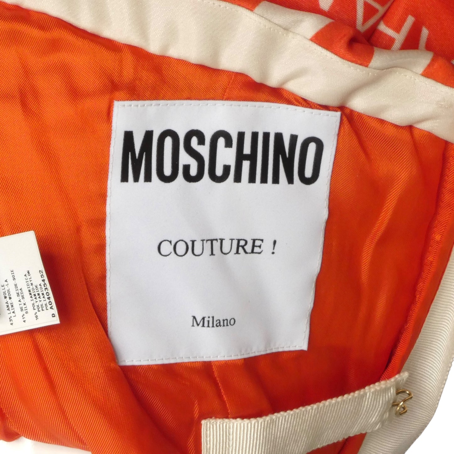 MOSCHINO COUTURE! - 2014 Gazar Print Evening Gown, Size-4