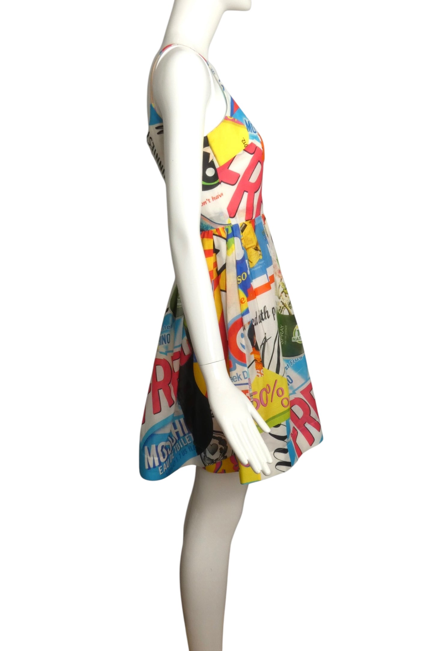 MOSCHINO COUTURE! - 2016 Cotton Batiste Dress, Size-6