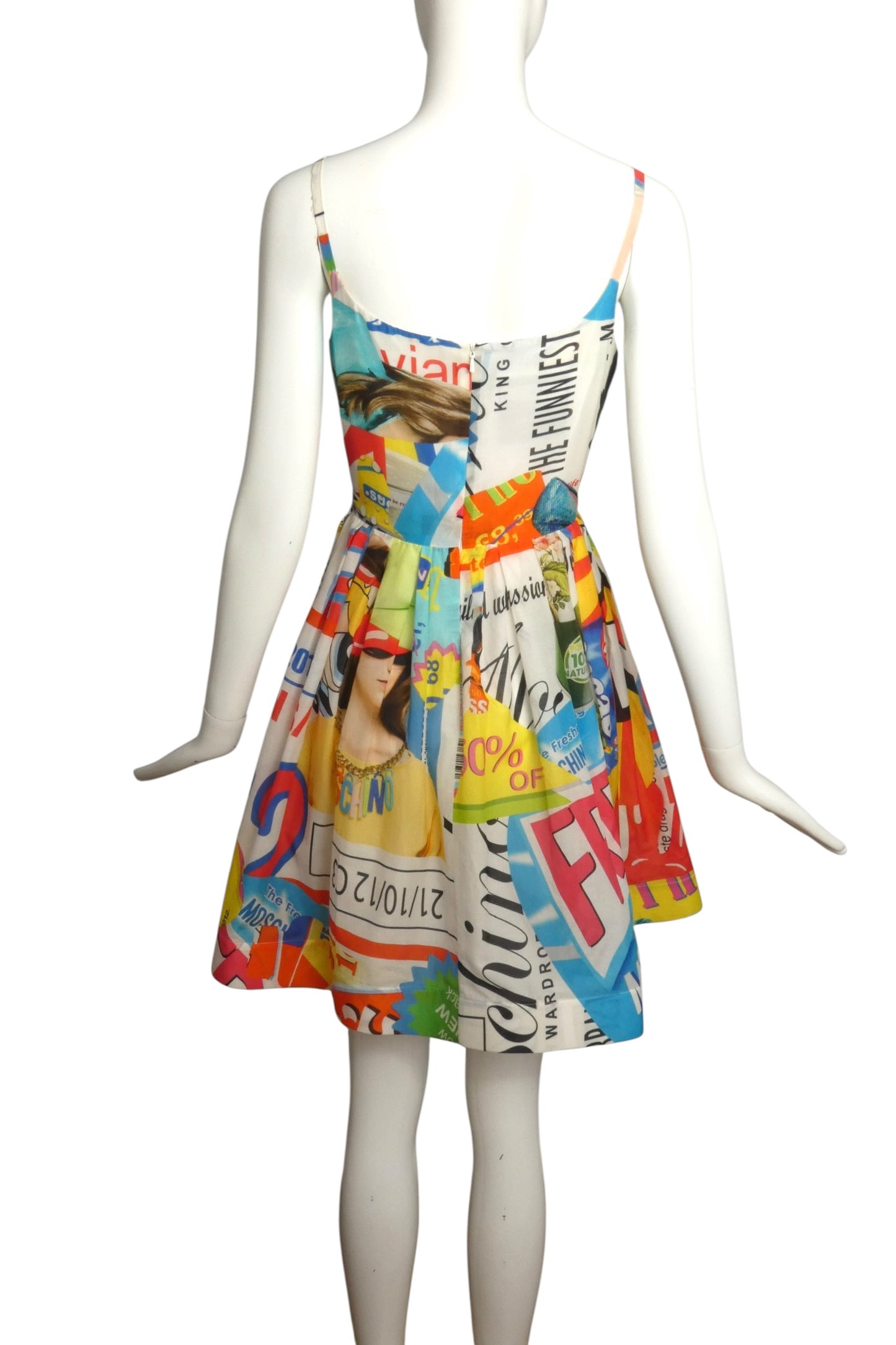 MOSCHINO COUTURE! - 2016 Cotton Batiste Dress, Size-6