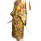 MOSCHINO COUTURE! - 2016 Floral Traffic Cone Dress, Size 4