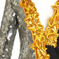MOSCHINO COUTURE! - 2016 Sequin Print Knit Dress, Size 8