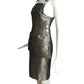 MOSCHINO COUTURE! - 2016 NWT Silver Metallic Overall Dress, Size 2