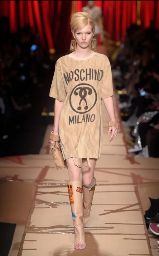 MOSCHINO COUTURE! - 2017 Shopping Bag T-Shirt, Size-XXS