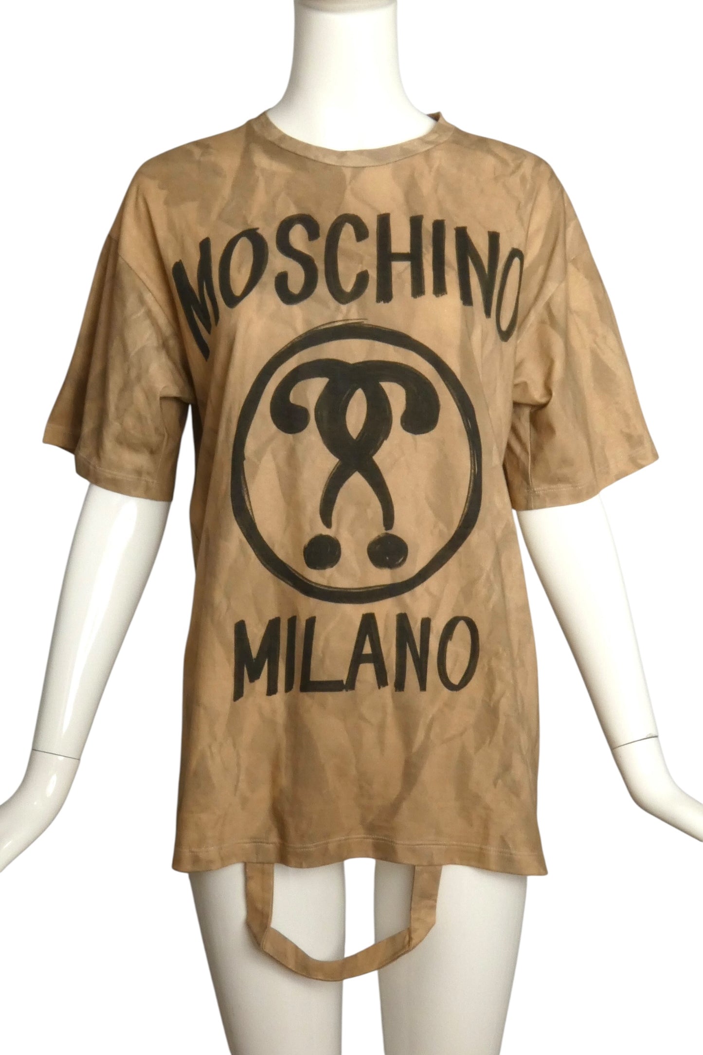 MOSCHINO COUTURE! - 2017 Shopping Bag T-Shirt, Size-XXS