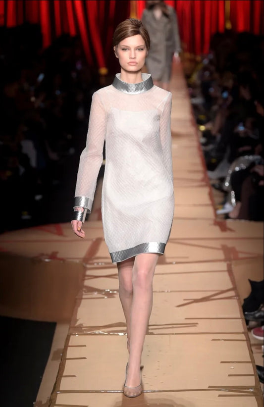 MOSCHINO COUTURE! - 2017 Sparkle Organza Dress, Size-8