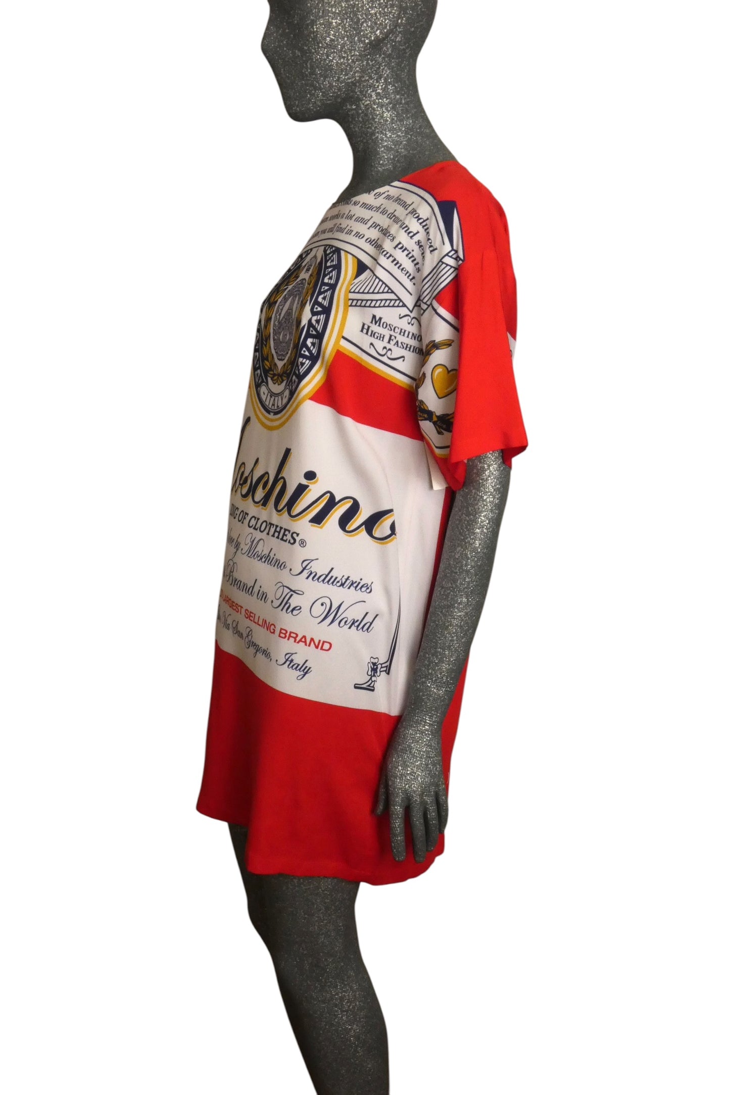 MOSCHINO COUTURE! - NWT 2019 Printed Knit Dress, Size 4