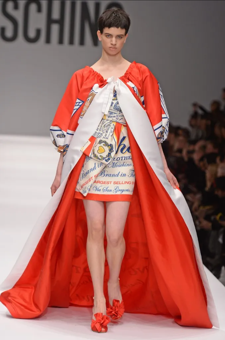 MOSCHINO COUTURE! - NWT 2019 Printed Knit Dress, Size 4