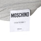 MOSCHINO COUTURE! - 2020 Grey Jersey Ghost Dress, Size 6