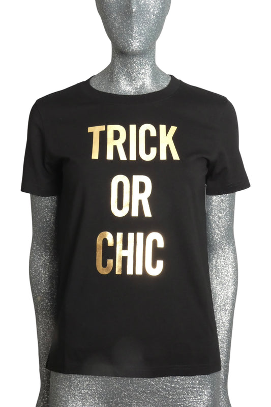 MOSCHINO COUTURE! - 2020 NWT Screen Print T-Shirt, Size 4