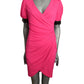 MOSCHINO COUTURE! - 2020s NWT Jersey Knit & Patent Dress, Size 6