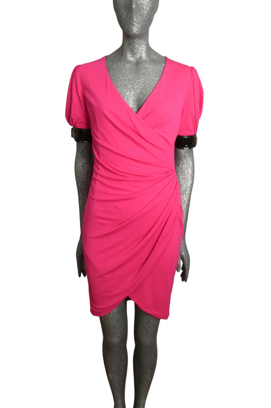 MOSCHINO COUTURE! - 2020s NWT Jersey Knit & Patent Dress, Size 6