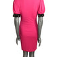 MOSCHINO COUTURE! - 2020s NWT Jersey Knit & Patent Dress, Size 6