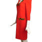 MOSCHINO COUTURE! - 2021 NWT Knit & Faux Fur Dress, Size-6