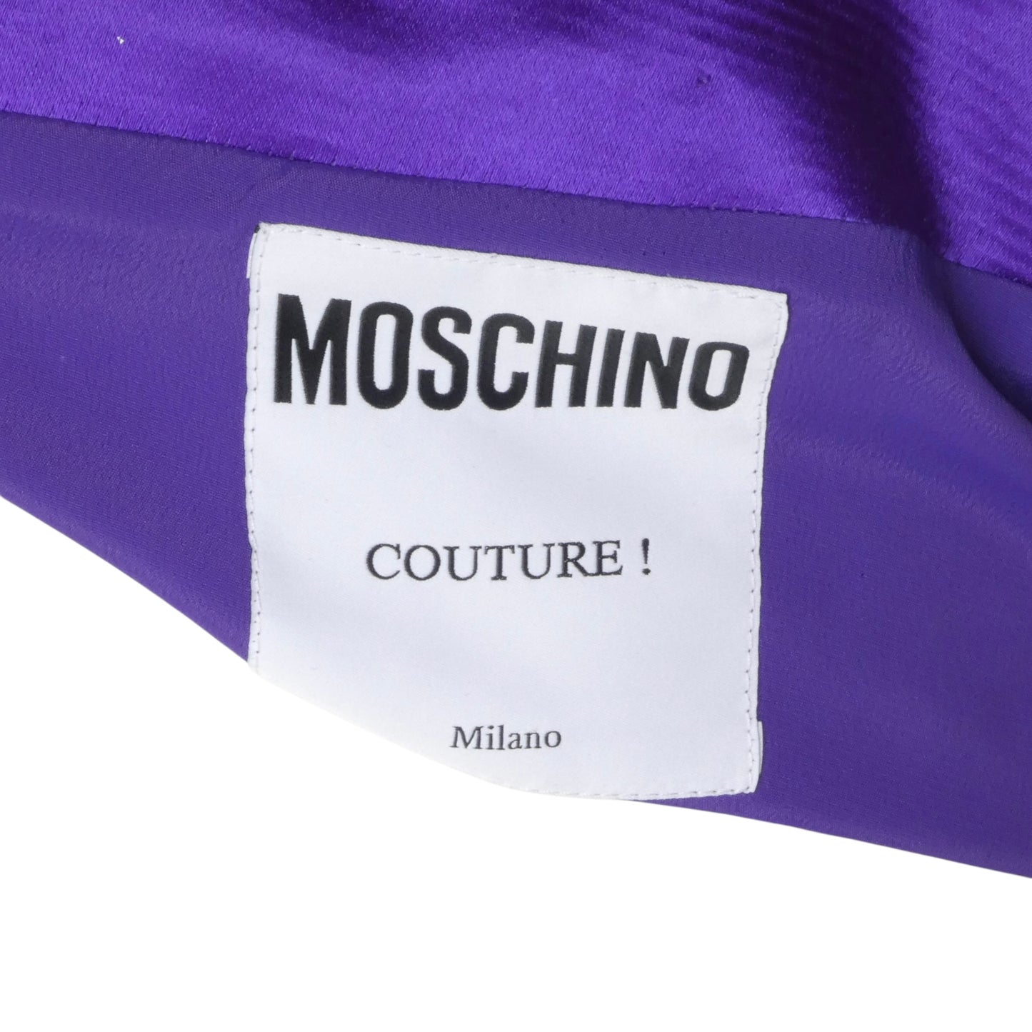 MOSCHINO COUTURE! - 2023 Jeweled Satin Skirt, Size 6