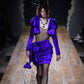 MOSCHINO COUTURE! - 2023 Jeweled Satin Skirt, Size 6