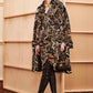 MOSCHINO COUTURE! - 2023 Rayon Print Overcoat, Size-6