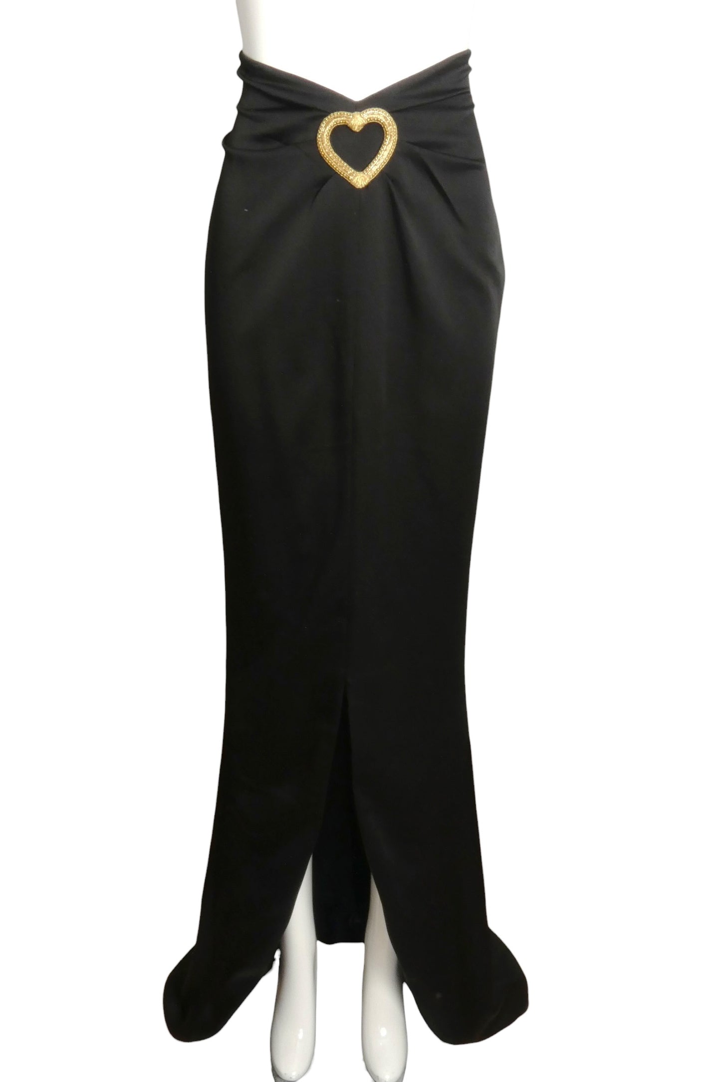 MOSCHINO COUTURE! - 2024 Gaberdine Evening Skirt, Size 6
