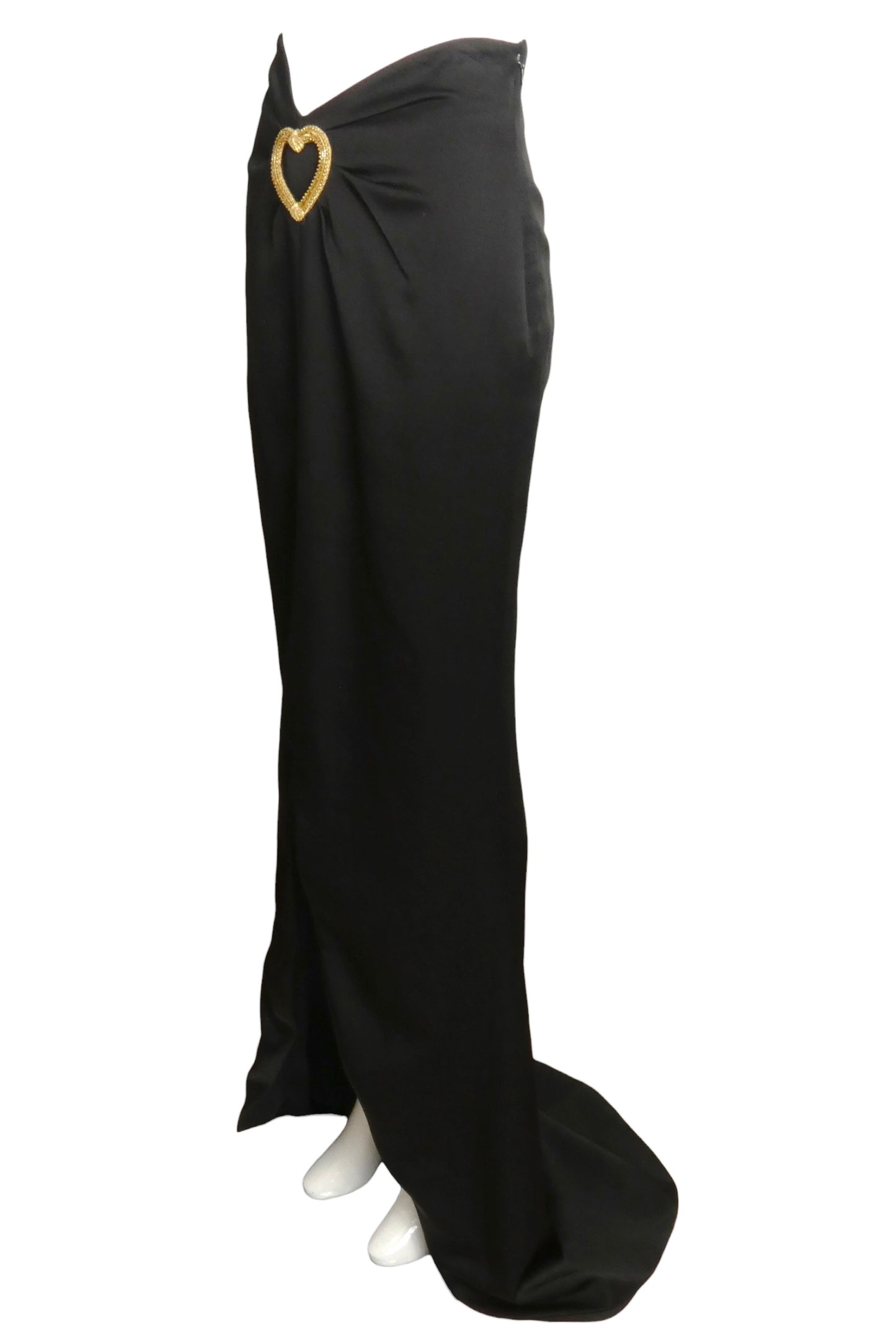 MOSCHINO COUTURE! - 2024 Gaberdine Evening Skirt, Size 6