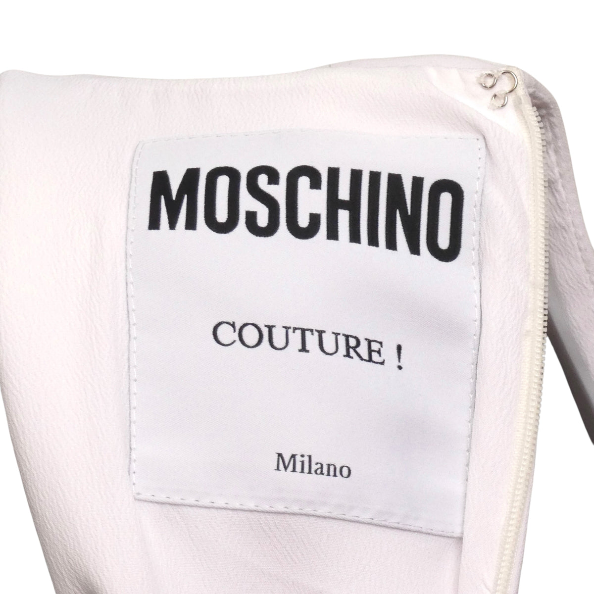 MOSCHINO COUTURE! - 2025 I Love Fashion Shift Maxi Dress, Size-4