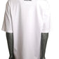 MOSCHINO COUTURE! - NWT 2024 Embroidered T-Shirt, Size Large