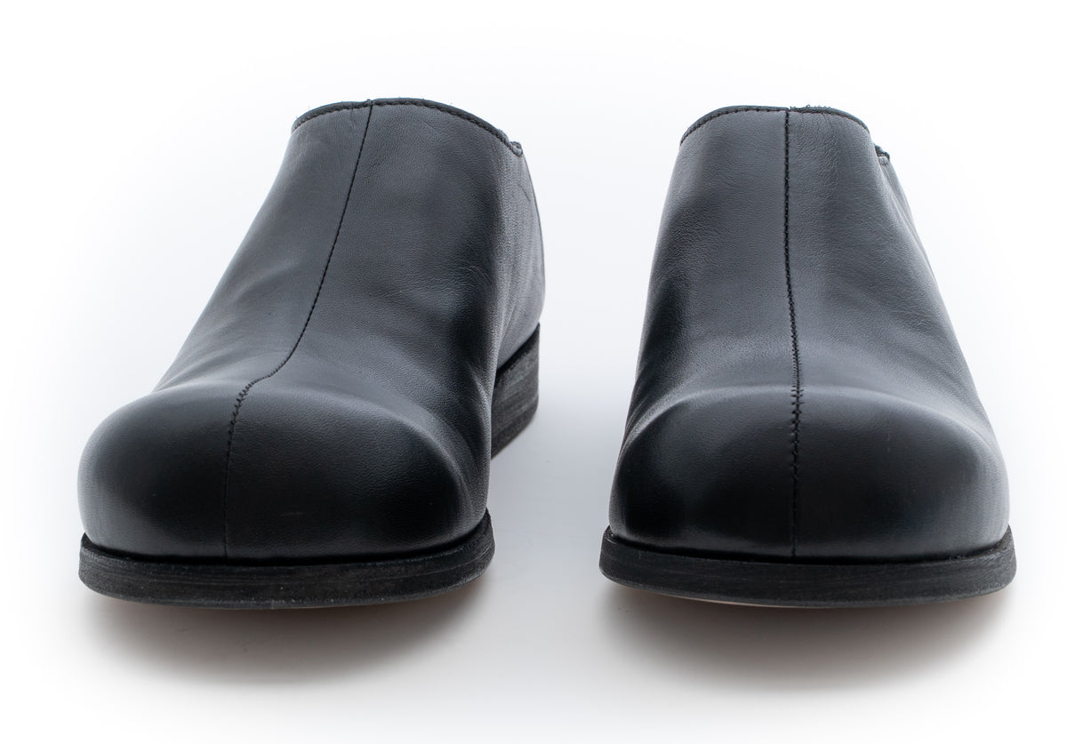 MOSCHINO COUTURE! - 2025 Black Leather Slides, Multiple Items Available