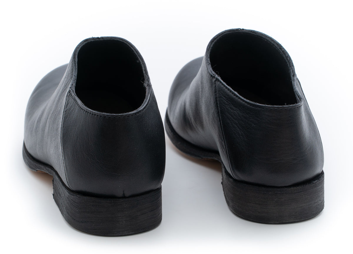 MOSCHINO COUTURE! - 2025 Black Leather Slides, Multiple Items Available