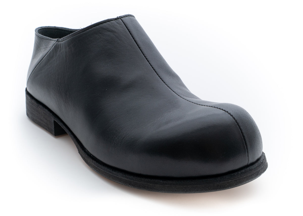 MOSCHINO COUTURE! - 2025 Black Leather Slides, Multiple Items Available