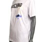 MOSCHINO COUTURE! - 2025 Ink Stain T-Shirt, Size-Large