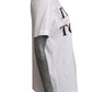MOSCHINO COUTURE! - 2025 White & Black "It's Up To You" T-Shirt, Size-2