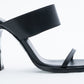 MOSCHINO COUTURE! - 2025 Black Leather Sandals, Multiple Items Available