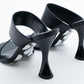 MOSCHINO COUTURE! - 2025 Black Leather Sandals, Multiple Items Available