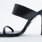 MOSCHINO COUTURE! - 2025 Black Leather Sandals, Multiple Items Available