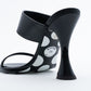 MOSCHINO COUTURE! - 2025 Black Leather Sandals, Multiple Items Available