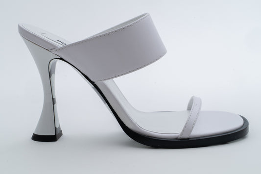 MOSCHINO COUTURE! - 2025 White Leather Sandals, Multiple Items Available
