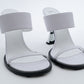 MOSCHINO COUTURE! - 2025 White Leather Sandals, Multiple Items Available