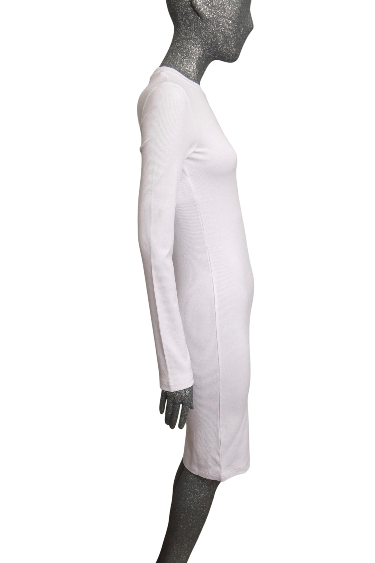 MOSCHINO COUTURE! - 2025 NWT White Ribbed Knit Dress, Multiple Sizes Available