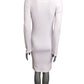 MOSCHINO COUTURE! - 2025 NWT White Ribbed Knit Dress, Multiple Sizes Available