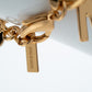 MOSCHINO COUTURE! - 2022 Gold-Tone Charm Bracelet