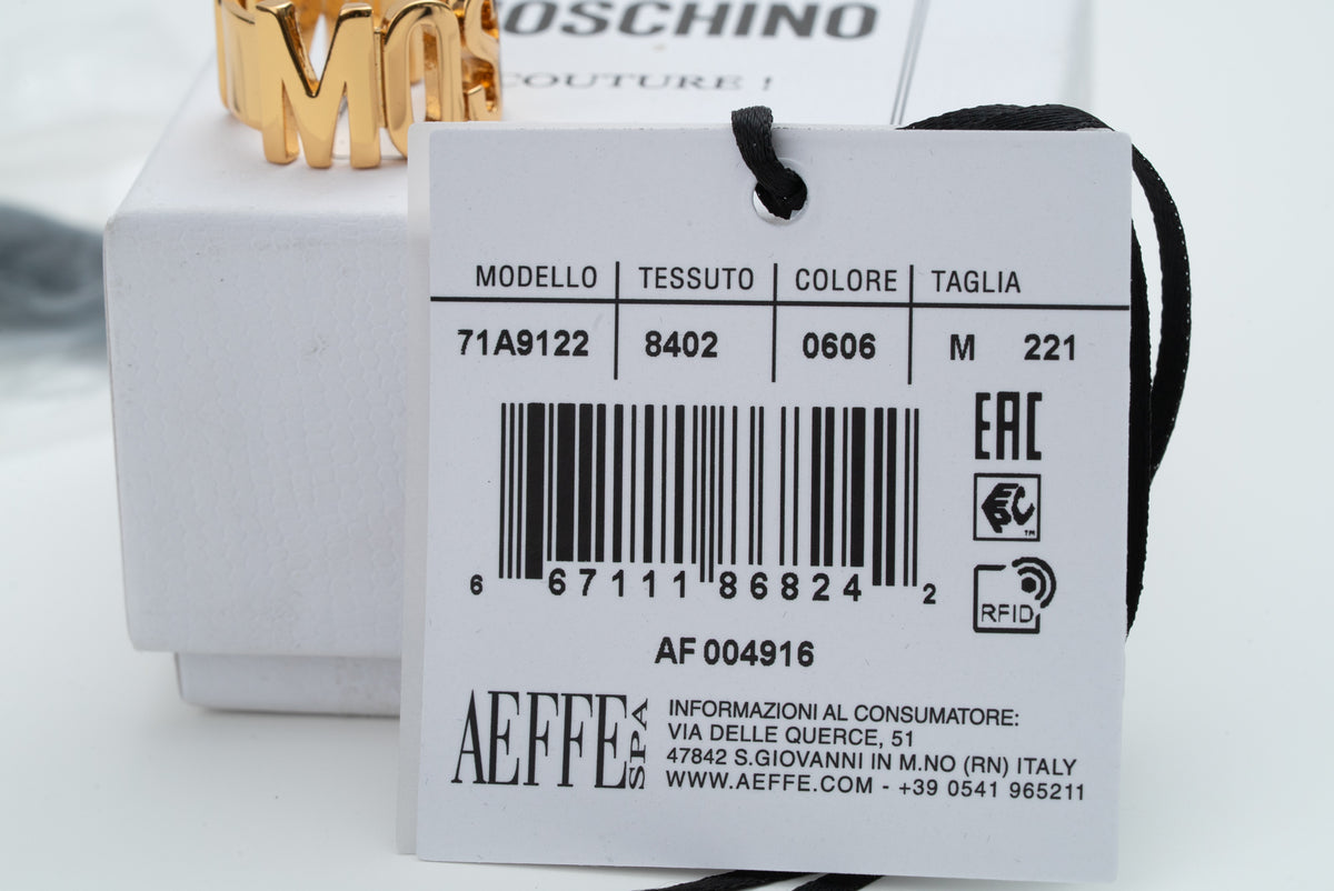 MOSCHINO COUTURE! - 2022 Logo Statement Ring