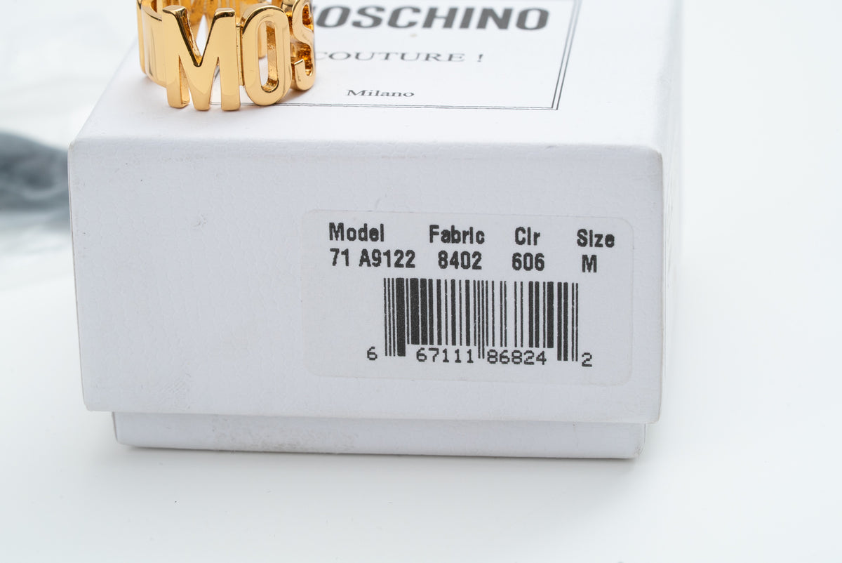 MOSCHINO COUTURE! - 2022 Logo Statement Ring