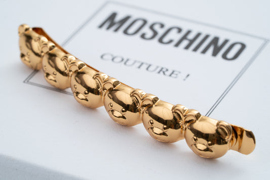 MOSCHINO COUTURE! - 2022 Teddy Bear Hair Barrette