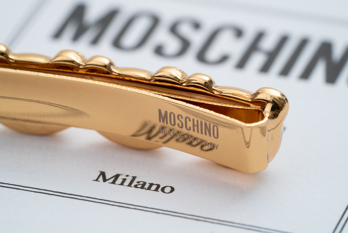 MOSCHINO COUTURE! - 2022 Teddy Bear Hair Barrette