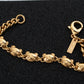 MOSCHINO COUTURE! - 2022 Teddy Bear Chain-Link Bracelet