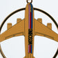 MOSCHINO COUTURE! - 2023 Enamel Airplane Novelty Earrings