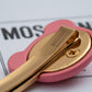 MOSCHINO COUTURE! - 2023 Teddy Bear Hair Barrette, Pink