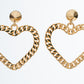 MOSCHINO COUTURE! - 2024 Heart Chain Earrings